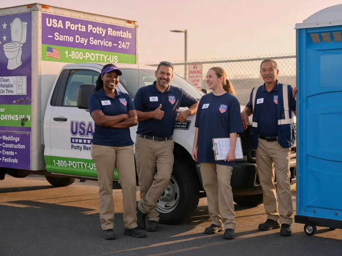 Porta Potty Rental company in Dunlap, IL